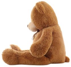 PLYŠ Medvěd s mašlí 120cm hnědý (plyšová hračka)