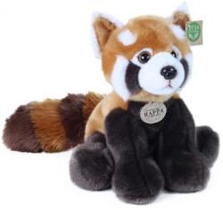 PLYŠ Medvídek Panda červená 28cm sedící Eco-Friendly (plyšová hračka)