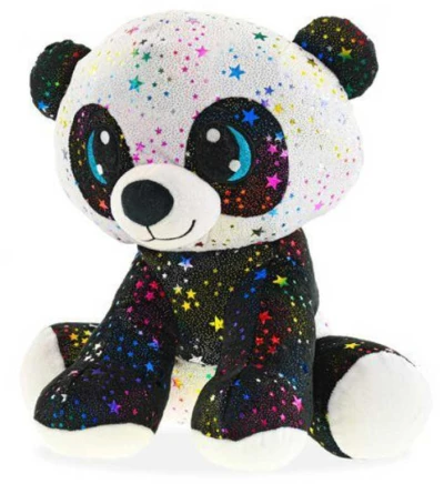 PLYŠ Medvedík Panda Star Sparkle 35cm trblietavý (plyšová hračka)