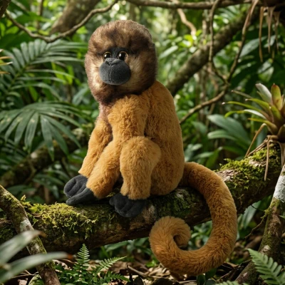 PLYŠ Opice 22cm Eco-Friendly Plush World (plyšová hračka)