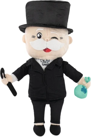 PLYŠ Pan Monopoly postavička 31cm (plyšová hračka)