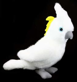 PLYŠ Papoušek Kakadu 17cm Eco-Friendly (plyšová hračka)