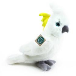 PLYŠ Papoušek Kakadu 17cm Eco-Friendly (plyšová hračka)