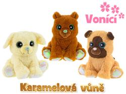 PLYŠ Pejsek baby sedící vonící 19-20cm 3 druhy (plyšová hračka)