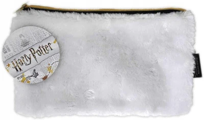 PLYŠ Penál na školní potřeby Sova Hedvika Harry Potter pouzdro 24x15cm