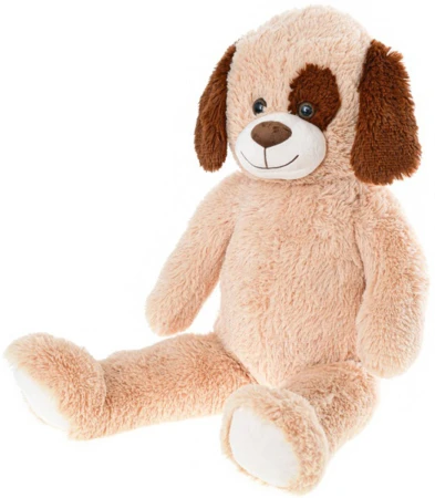 PLYŠ Pes 80cm světle hnědý Plush Friends (plyšová hračka)