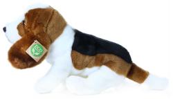 PLYŠ Pes basset sedící 32cm Eco-Friendly (plyšová hračka)