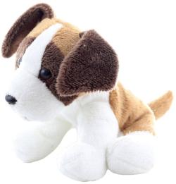 PLYŠ Pes bernardýn sedící 15cm (plyšová hračka)