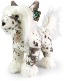 PLYŠ Pes čínský chocholatý 25cm Eco-Friendly (plyšová hračka)