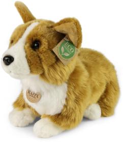 PLYŠ Pes corgi 32cm ležící (plyšová hračka)