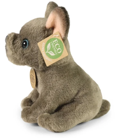PLYŠ Pes francouszký buldoček 18cm Eco-Friendly (plyšová hračka)