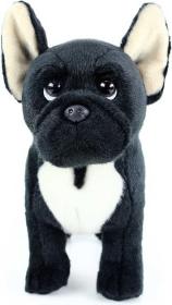 PLYŠ Pes francouzský buldoček 30cm stojící (plyšová hračka)