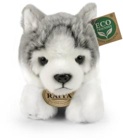 PLYŠ Pes husky 20cm ležící Eco-Friendly (plyšová hračka)