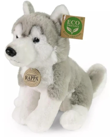 PLYŠ Pes husky 23cm (plyšová hračka)