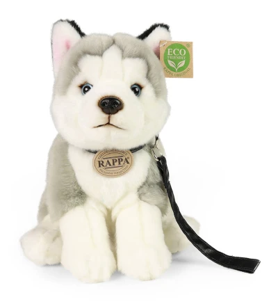PLYŠ Pes husky 28cm Eco-Friendly PLYŠOVÉ HRAČKY