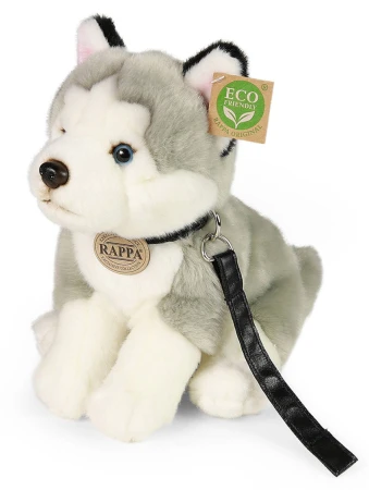 PLYŠ Pes husky 28cm Eco-Friendly PLYŠOVÉ HRAČKY