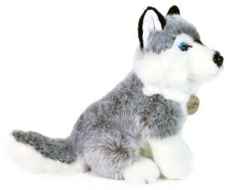 PLYŠ Pes Husky 30cm sedící Eco-Friendly (plyšová hračka)
