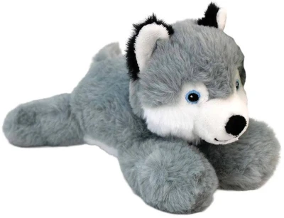 PLYŠ Pes Husky ležící 23cm Eco-line (plyšová hračka) PLYŠ Pes Husky ležící 23cm Eco-line (plyšová hračka)