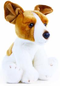 PLYŠ Pes Jack Russell teriér sedící 28cm exkluzivní kolekce (plyšová hračka)