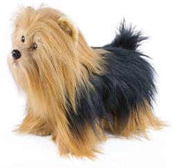 PLYŠ Pes jorkšír stojící 30cm Eco-Friendly (plyšová hračka)