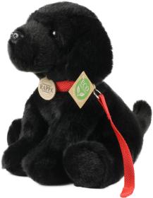 PLYŠ Pes labrador černý 28cm sedící s vodítkem Eco-Friendly (plyšová hračka) PLYŠ Pes labrador černý 28cm sedící s vodítkem Eco-Friendly (plyšová hračka)
