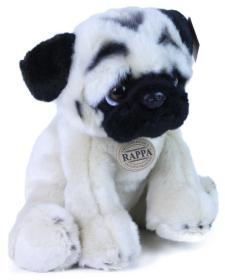 PLYŠ Pes mops 30cm sedící Eco-Friendly (plyšová hračka)