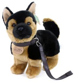 PLYŠ Pes německý ovčák 25cm stojící s vodítkem Eco-Friendly (plyšová hračka) PLYŠ Pes německý ovčák 25cm stojící s vodítkem Eco-Friendly (plyšová hračka)