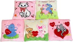 PLYŠ Polštářek Love 26x26cm zvířátka 6 druhů (plyšová hračka) PLYŠ Polštářek Love 26x26cm zvířátka 6 druhů (plyšová hračka)