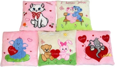 PLYŠ Polštářek Love 26x26cm zvířátka 6 druhů (plyšová hračka) PLYŠ Polštářek Love 26x26cm zvířátka 6 druhů (plyšová hračka)