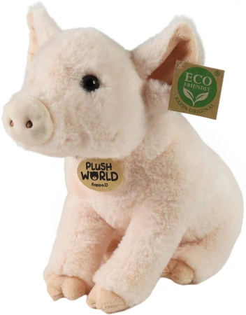 PLYŠ Prase 28cm Eco-Friendly Plush World (plyšová hračka)