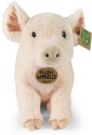 PLYŠ Prase 28cm Eco-Friendly Plush World (plyšová hračka)