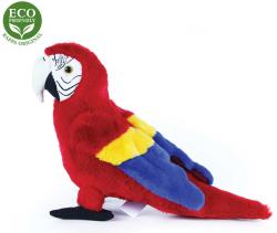 PLYŠ Ptáček papoušek Ara Arakanga 24cm Eco-Friendly (plyšová hračka)