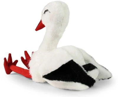 PLYŠ Pták Čáp 32cm Eco-Friendly Plush World (plyšová hračka)