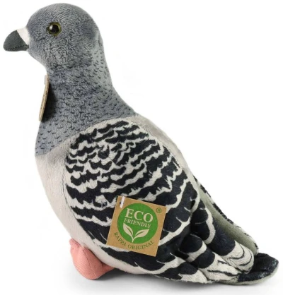 PLYŠ Pták holub 22cm Eco-Friendly PLYŠOVÉ HRAČKY