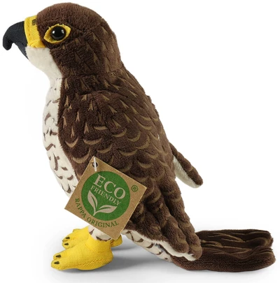 PLYŠ Pták jestřáb 18cm Eco-Friendly (plyšová hračka)