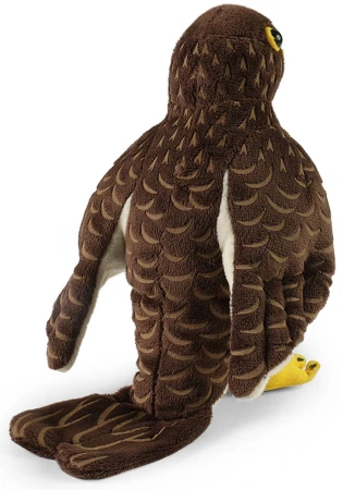 PLYŠ Pták jestřáb 18cm Eco-Friendly (plyšová hračka)