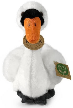 PLYŠ Pták labuť 20cm Eco-Friendly (plyšová hračka)