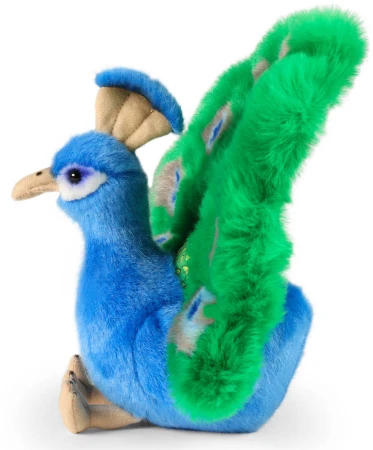 PLYŠ Pták páv 22cm Eco-Friendly (plyšová hračka)