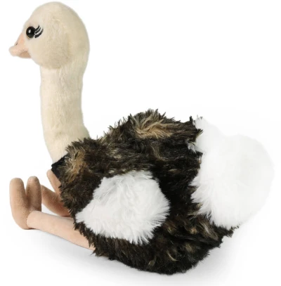 PLYŠ Pták pštros 33cm Eco-Friendly Plush World (plyšová hračka)