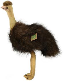 PLYŠ Pták Pštros Emu 28cm Eco-Friendly (plyšová hračka)