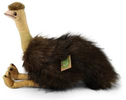 PLYŠ Pták Pštros Emu 28cm Eco-Friendly (plyšová hračka)