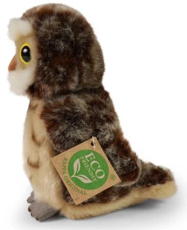 PLYŠ Pták sova 16cm Eco-Friendly (plyšová hračka)