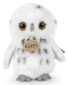 PLYŠ Pták sova 18cm bílá Eco-Friendly (plyšová hračka)