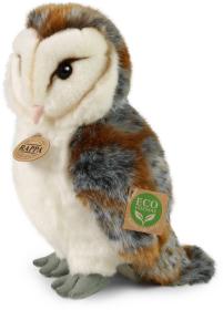PLYŠ Pták sova pálená 27cm Eco-Friendly (plyšová hračka)