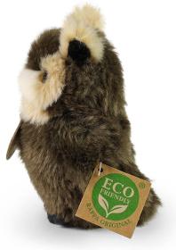 PLYŠ Pták Sova (Výr) 13cm Eco-Friendly (plyšová hračka)