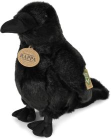 PLYŠ Pták vrána 25cm Eco-Friendly PLYŠOVÉ HRAČKY