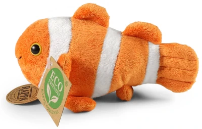 PLYŠ Rybka klaun očkatý 14cm Eco-Friendly (plyšová hračka)