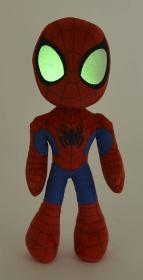 PLYŠ Spidey 25cm Disney Marvel oči svítící ve tmě (plyšová hračka)
