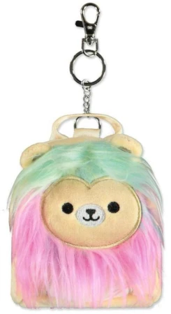 PLYŠ Squishmallows mikrobatůžek Lev Leonaro přívěsek na klíče PLYŠ Squishmallows mikrobatůžek Lev Leonaro přívěsek na klíče