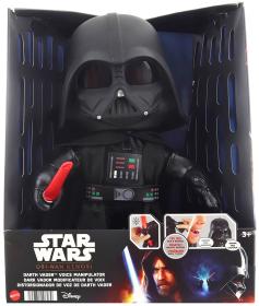 PLYŠ STAR WARS Darth Vader s měničem hlasu na baterie Světlo Zvuk